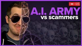 Scammers vs AI Bot Army (AI Kitboga - Episode 26)