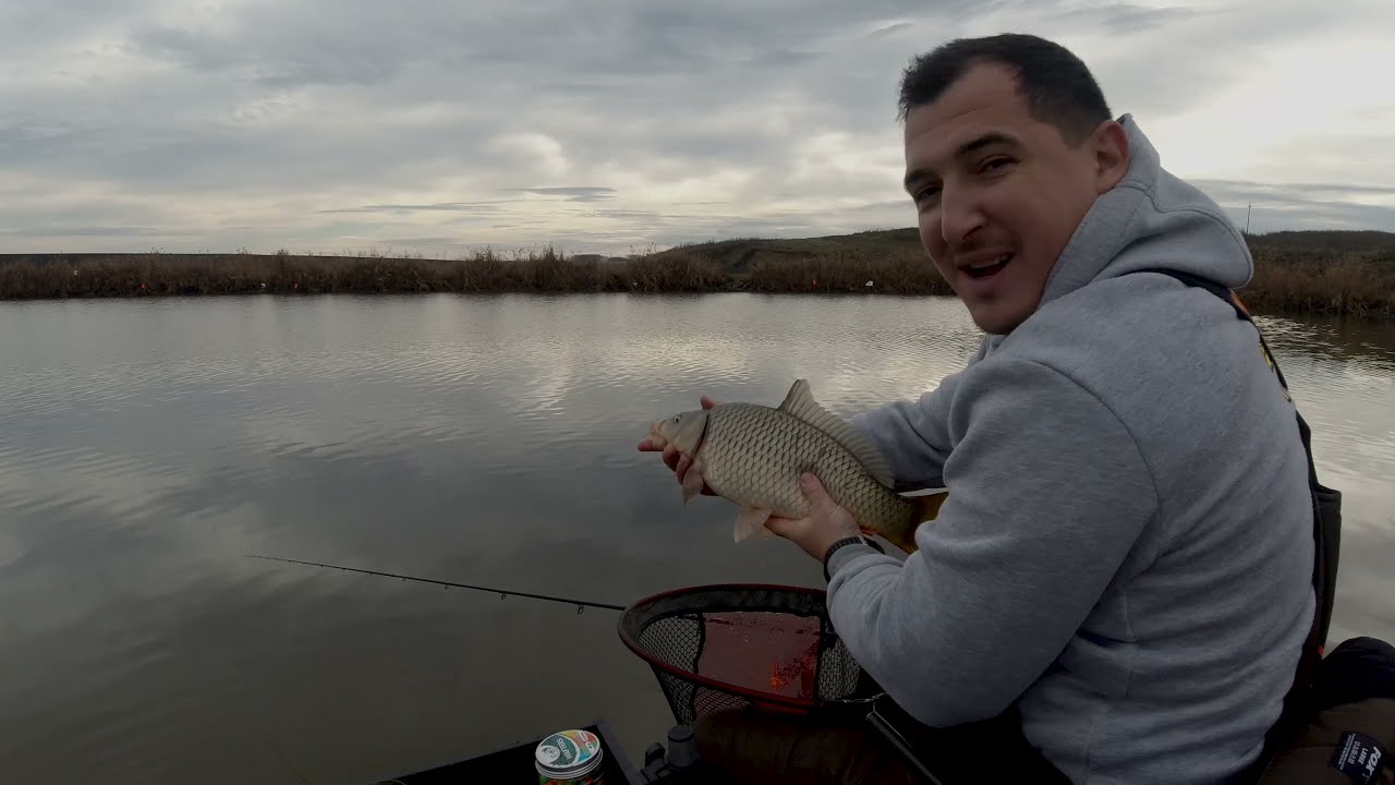 Pescuit la Method Feeder iarna ,pe Lacul Nucetu!