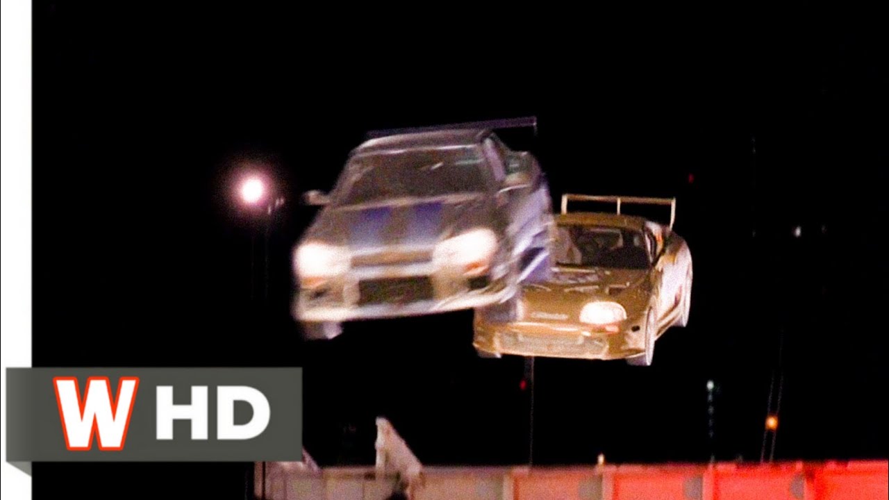 2 Fast 2 Furious (2003) - Bridge Jump Scene In Hindi | Movie Clip HD