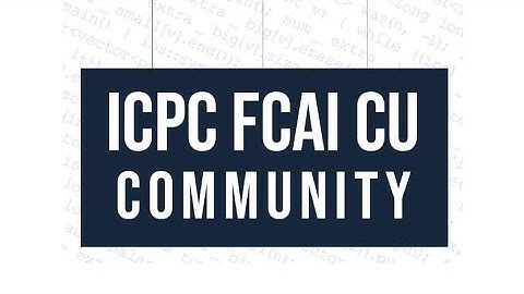 General First Session - C++ Basics [Arabic]