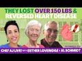 IT'S NEVER TOO LATE! AL & ESTHER LOST OVER 150 POUNDS AND REVERSED HEART DISESE IN THEIR 70'S & 80's