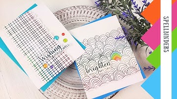 Spellbinders Glimmer Background Collection | DIY Cards by Tina Smith