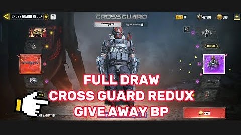 FULL DRAW CROSS GUARD REDUX  TEMPLAR ROYAL KNIGHT MYTHIC ASVAL TOTAL COST COD POINT #crossguardredux