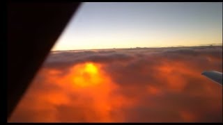 Why does the sun appear close and under the clouds explained.