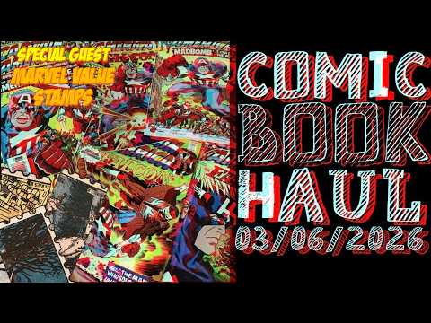 Comic Book Haul (03/06/2026): Jack Kirby's Captain America