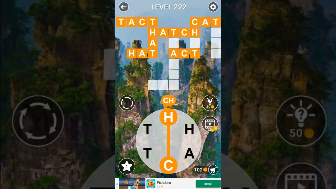 Word Crossword Search level 222