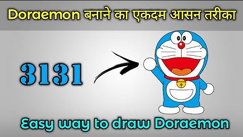 How to Draw Doraemon Easy/Step by step drawing for beginners/Doraemon/Easy drawing for kids #Shorts