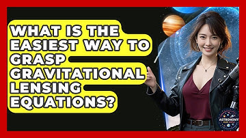 What Is The Easiest Way To Grasp Gravitational Lensing Equations? - Astronomy Made Simple
