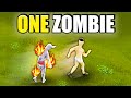 Project zomboid but theres only one zombie and he is invincible