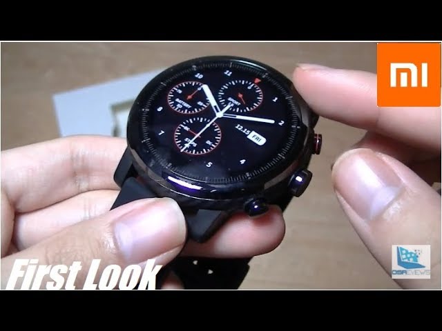 Unboxing: Xiaomi Amazfit Pace 2 (Stratos Smartwatch) - YouTube