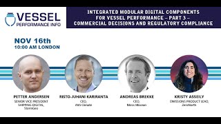 Part 3 - Integrated modular digital components for vessel performance