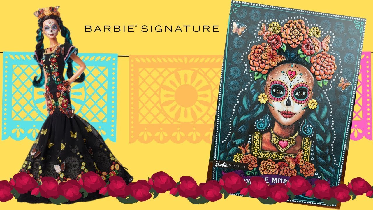 barbie dia de muertos doll walmart