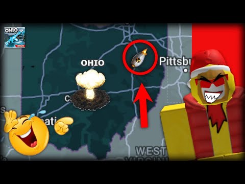 Destroying the Map with Nukes In Roblox Ohio - YouTube
