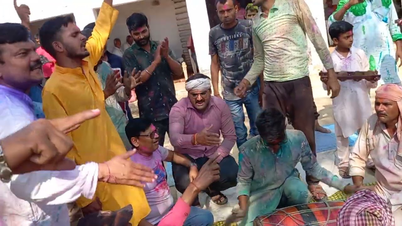 होली फाग बहूपुर रायबरेली (भीषम आज कठिन प्रण ठाना )#viral #holi #faag #viralvideo #holifaag #UP 