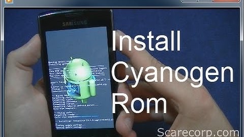 HOW TO: Install Cyanogen ROM