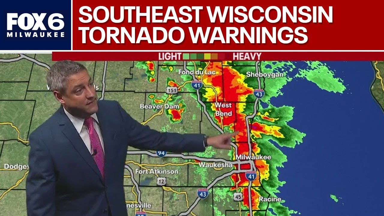 Tornado warnings in southeast Wisconsin | FOX6 News Milwaukee - YouTube
