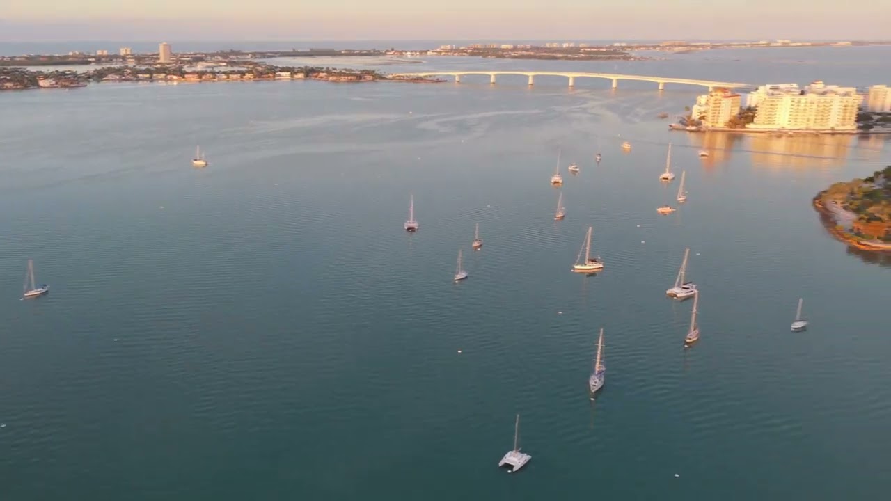 Mavic 4 Pro - Sunrise Over Sarasota Bay