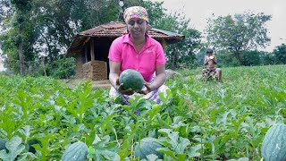 Watermelon fruit  Other recipes of the day that I make without sweeteners. .village kitchen recipe