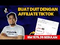 BUAT DUIT DENGAN AFFILIATE TIKTOK GUNA PHONE SAHAJA