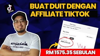 BUAT DUIT DENGAN AFFILIATE TIKTOK GUNA PHONE SAHAJA