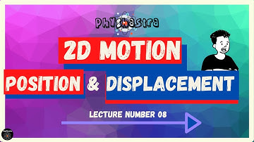 2D motion : Position & Displacement - Lec#08