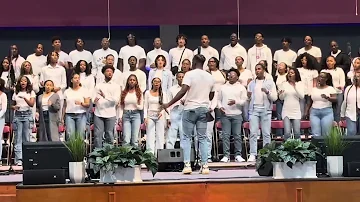 He Reigns by JJ Hairston Voices of Triumph '24 Oakwood University  @JJHairston #music 2/10/24