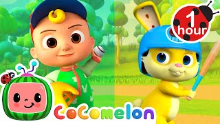 Take Me Out to the Colorful Ball Game | 1 Hour of CoComelon Animal Time