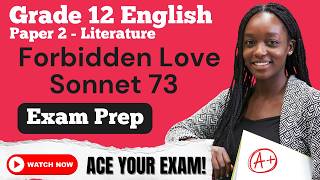 Forbidden Love By Can Themba & Sonnet 73 by Shakespeare | Grade 12 English (Short Story + Poetry) 📚