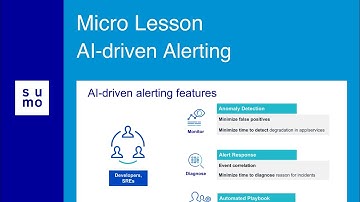 Micro Lesson: AI-driven Alerting
