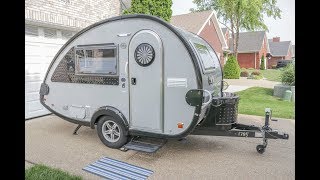 2017 NuCamp Tab 320S Teardrop Travel Trailer Camper Walk-Around Tutorial Video