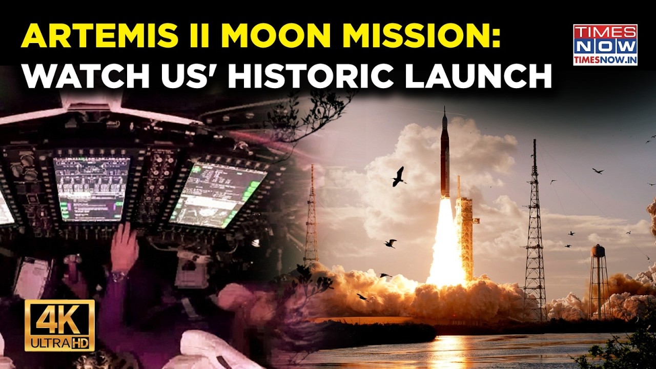 NASA Artemis II Astronauts News: Watch Historic Moon Mission In 4K ...