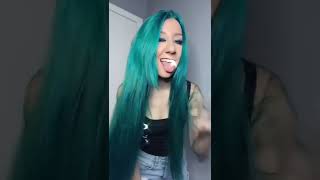 Blonde To Blue Hair 💙