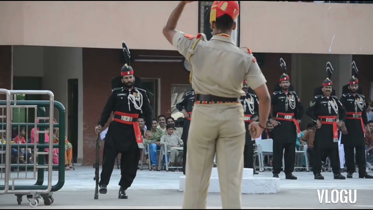 Kawad Lucu Tentera Sempadan India Pakistan