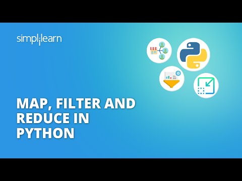 Map, Filter and Reduce In Python | Python Functions | Advanced Python Programming | Simplilearn