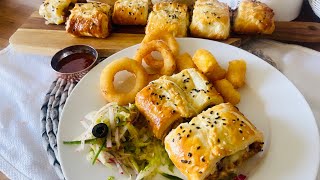 chicken mince and cheese pasties | چکن قیمہ پیسٹری | Chicken qeema pasties