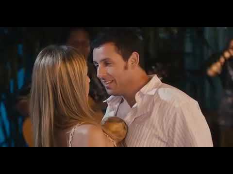 Jennifer Aniston Adam Sandler Funny Coconut Scene - YouTube