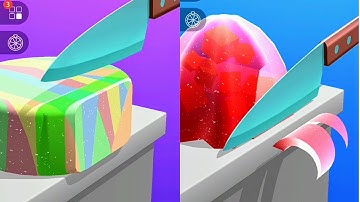 Satisfying ASMR SLICING Gameplaywalkthrough All Levels Android iOS