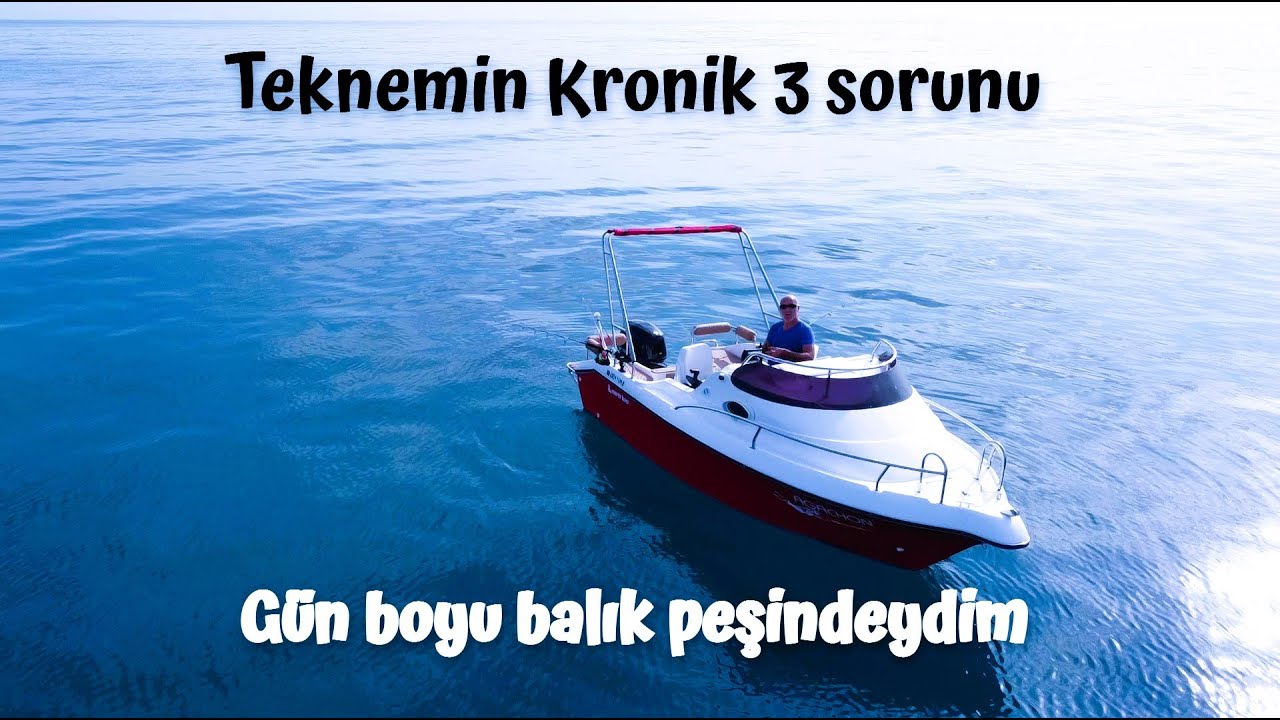 Marin boat Samba 495 Kronik Sorunu. Tekne'de Balık Avı