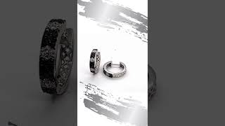 Download Lagu ✨ Elegant Black \u0026 White Diamond Hoop Earrings | Kay’s Fine Jewelry MP3