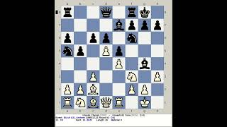 Hracek, Zbynek vs Kosashvili, Yona | EU Chess U21 1989, Arnhem Netherlands