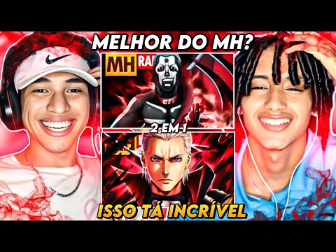 REACT EM DUPLA| 2 EM 1 Tipo Hidan & Tipo Hidan 2 🩸 (Naruto) | Prod. Sidney Scaccio | MHRAP
