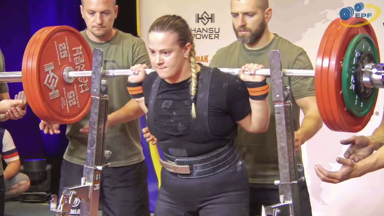 🔴 Women Jr 84&84+kg & Men Jr 120&120+kg European Equipped