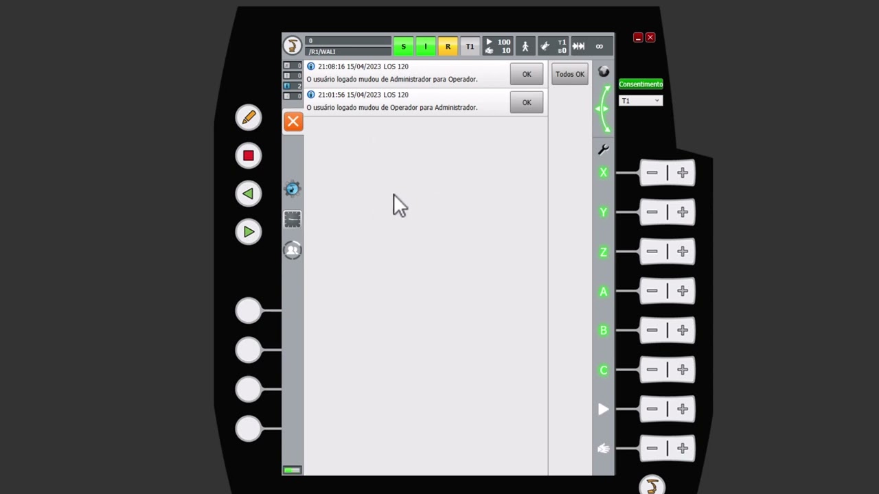 Treinamento KUKA  - Como Analisar Falhas no Controlador