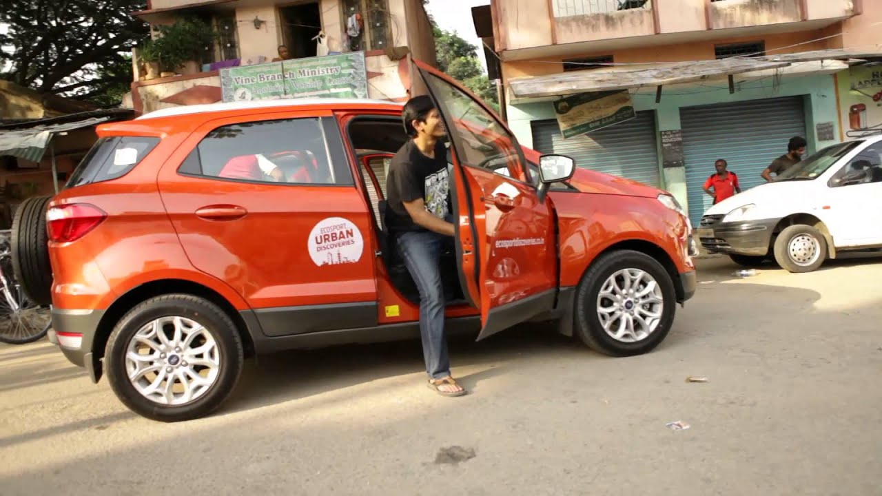 Ford EcoSport in Bangalore The hues and colours of the garden city
