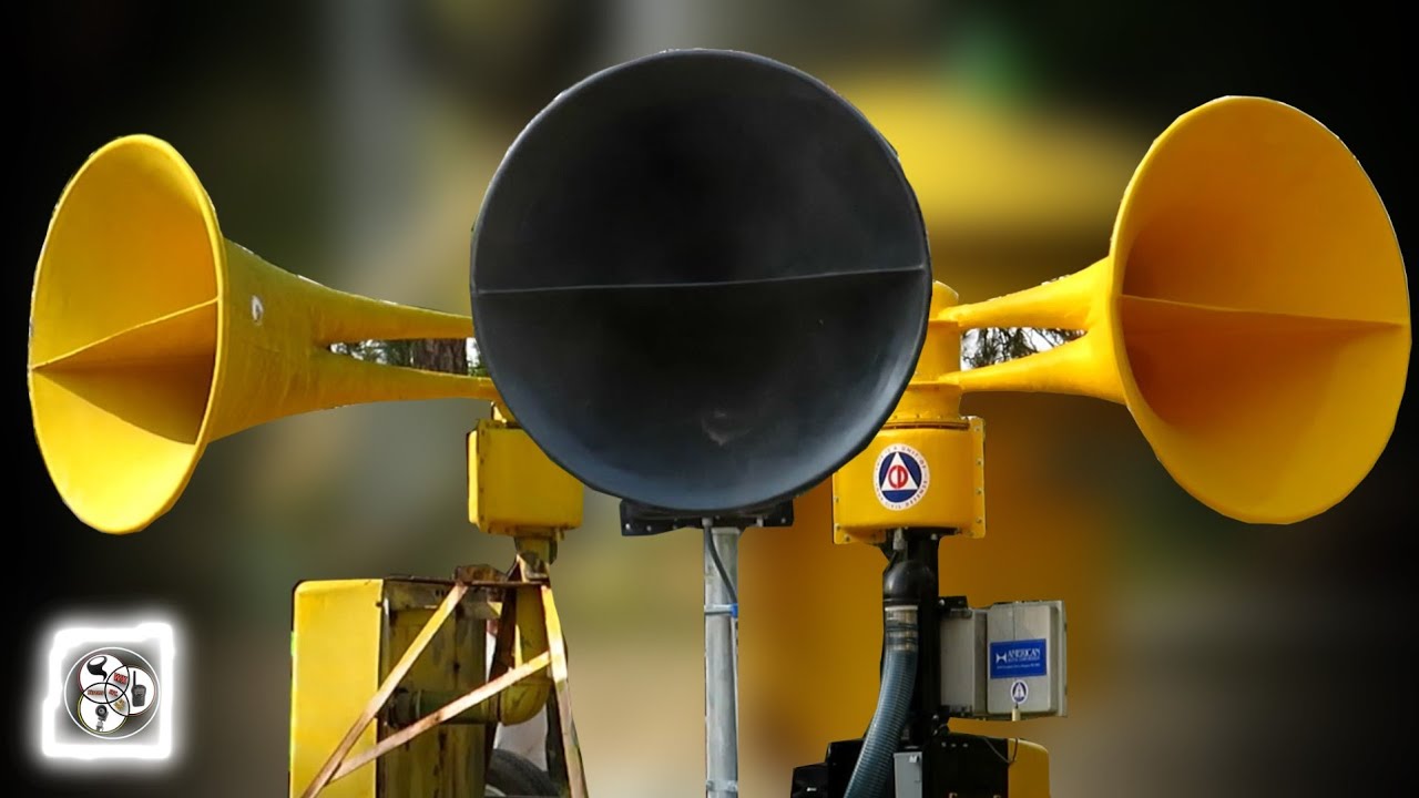 Three ACA Hurricane Mk. II Siren Tests - All Signals - Rhinelander, WI - SirenCon 2025