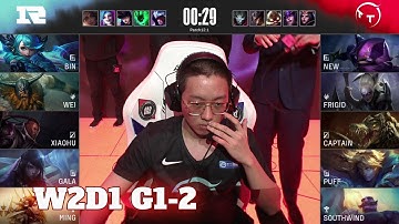 TT vs RNG - Game 2 | Week 2 Day 1 LPL Spring 2022 | TT vs Royal Never Give Up G2