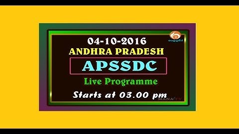 MANA TV AP UNIT || A.P.S.S.D.C || Communication Skills || 04.10.2016 || LIVE - 2