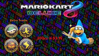 Mario Kart 8 Deluxe - All Retro Tracks (200cc) in 33:15