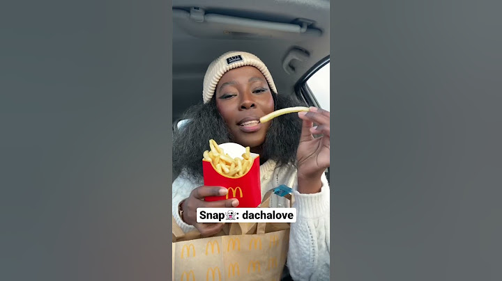 Je mange macdo pendant 24h 🍔🍟🤯