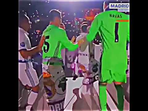 لحظه وداع رونالدو من ريال مدريد